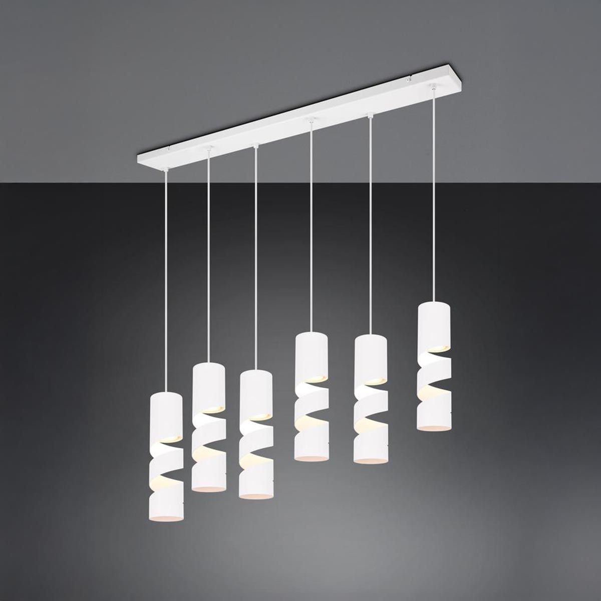 Kronleuchter & Deckenlampen: Pendelleuchte, Weiss, 100 cm x 14 cm – Neu (gemäss Beschreibung) aus Kreuzlingen von Smart-Light