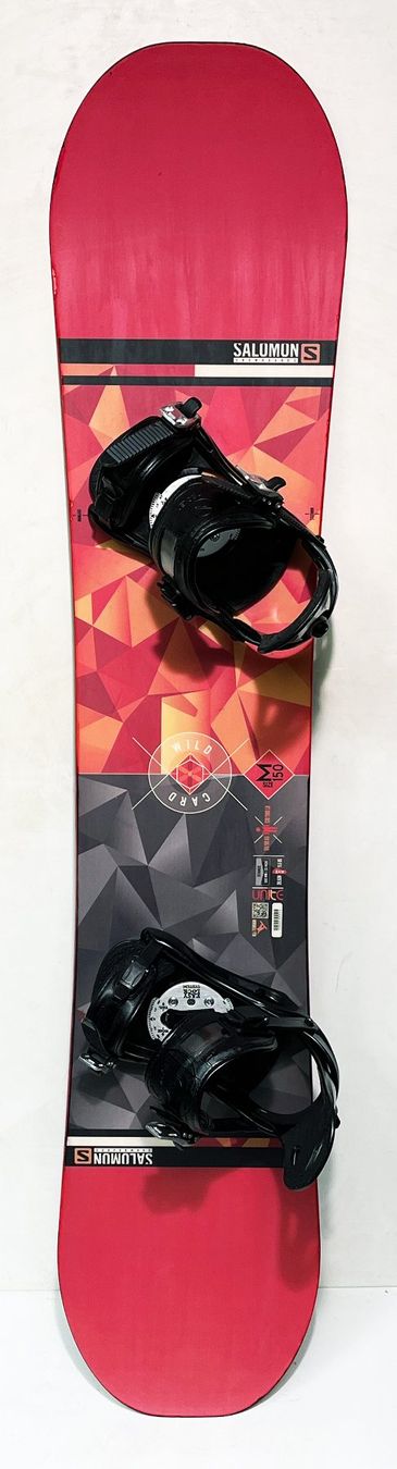 SALOMON WILD CARD 150×SALOMON SPX M Used SALOMON WILD CARD 150CM SNOWBOARD Men's Snowboards