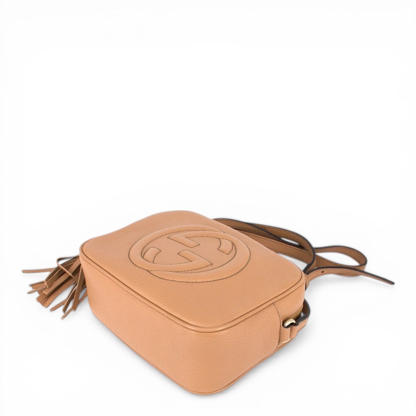 Gucci Taschen für Damen: Gucci Soho Disco hellbraun – Gebraucht aus Binningen von Designerlabels 6