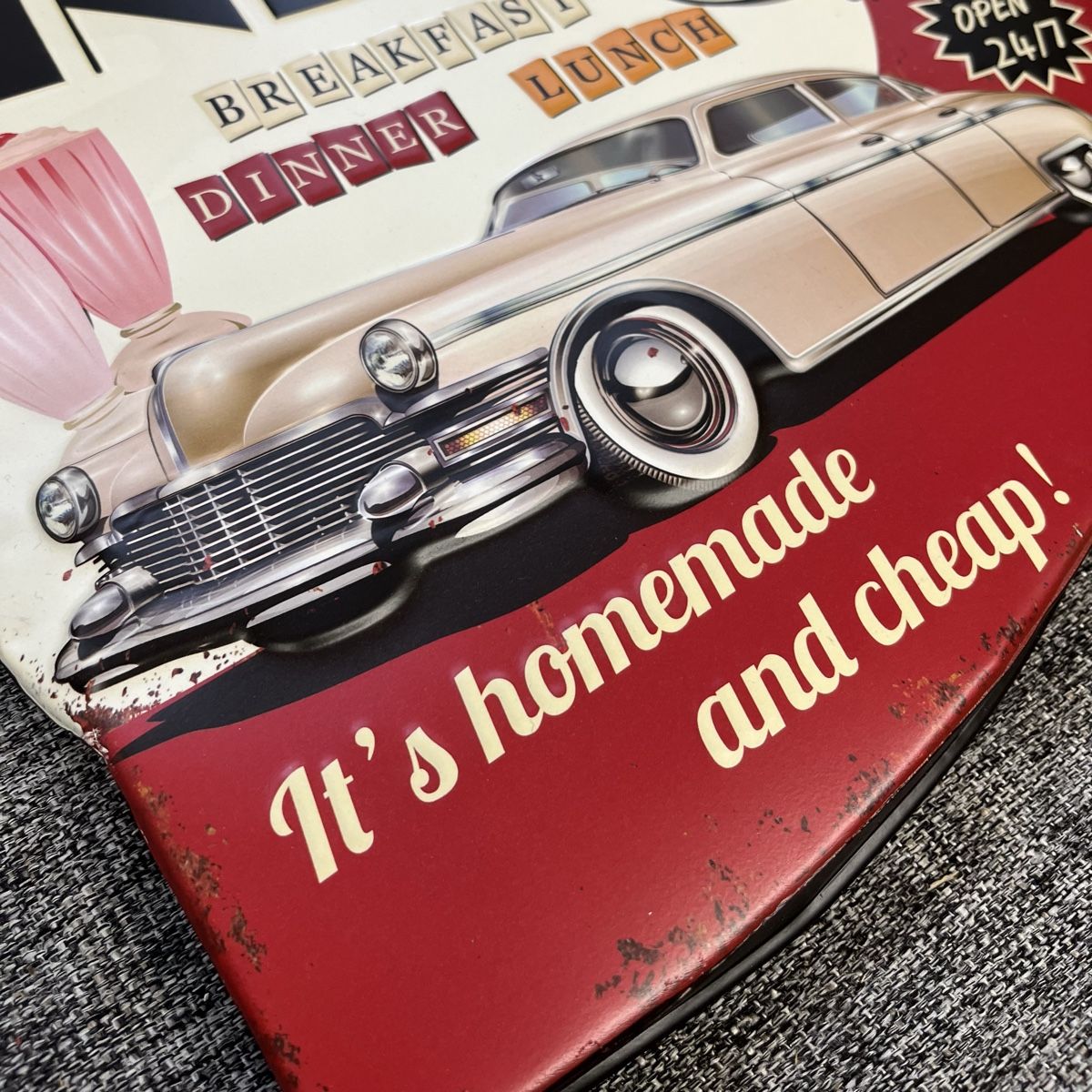 Insegne: Metal Art Schild Diner Route66 – Nuovo (secondo la descrizione) da Schwyz venduto da rs-trend 1