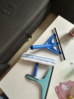 Fensterwischer Set 2-teilig blau hellblau NEU