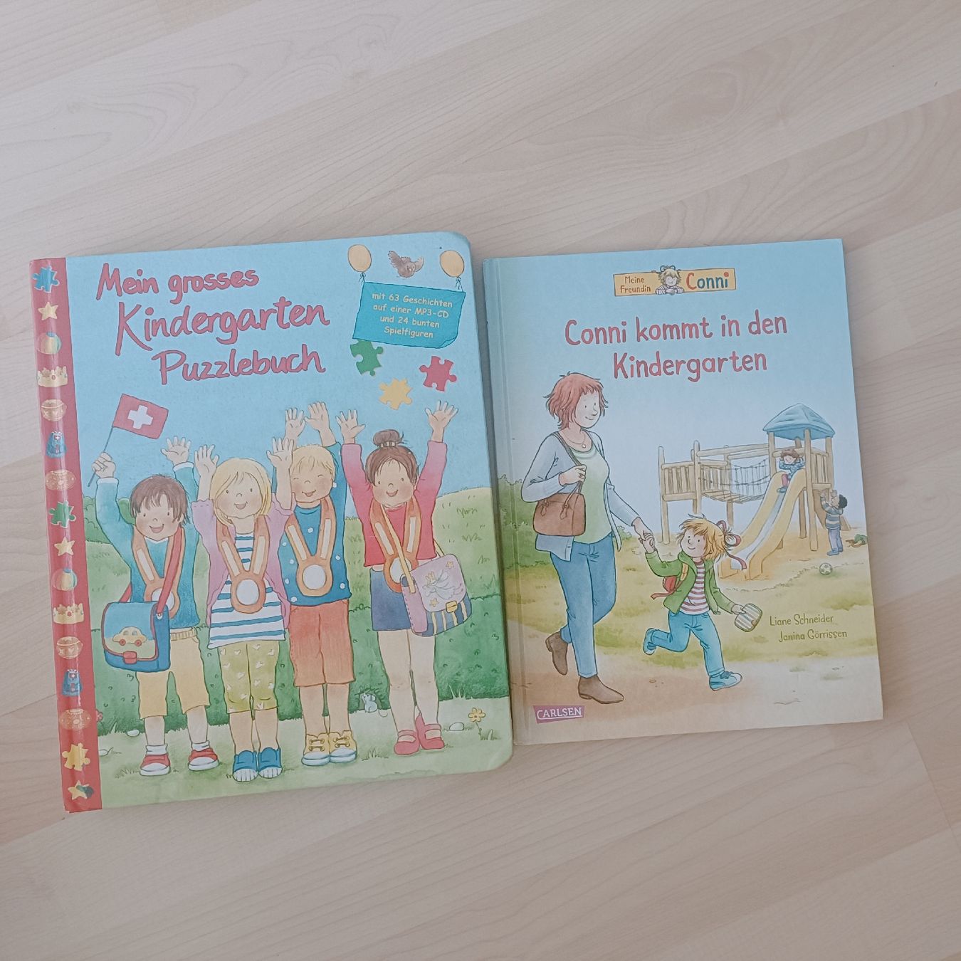 Bücher: Kindergarten Puzzlebuch und Conni Buch gebraucht – Neu (gemäss Beschreibung) aus Rotkreuz von mar_wn5h