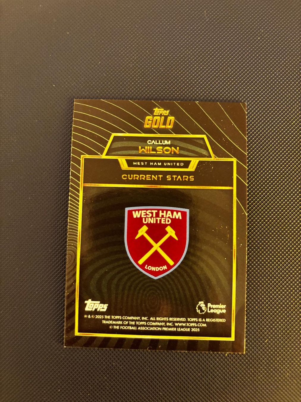 Topps Carte collezionabili: Topps Gold Callum Wilson 08/75 Current Stars Parallel – Nuovo (secondo la descrizione) da Châtelaine venduto da Nico_Este 1