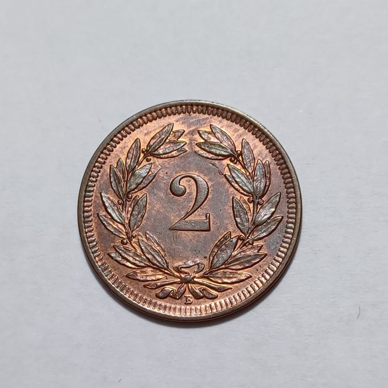 Tutti le monete: 2 Rappen 1893 unz-stgl – Nuovo (secondo la descrizione) da Pfäffikon ZH venduto da Schweizer_Muenzen 1
