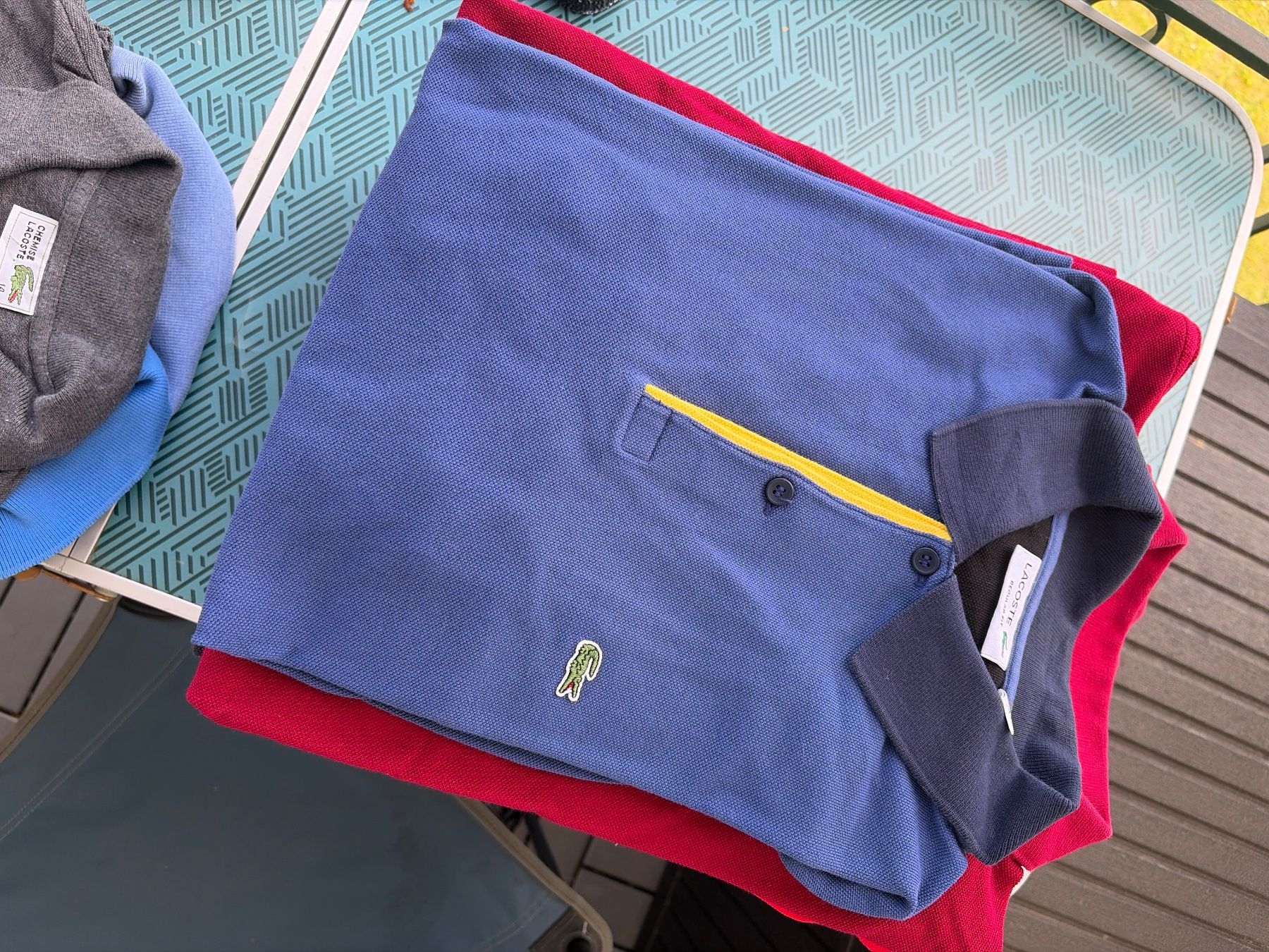 Lacoste Magliette Polo: Polo Lacoste bleu - Taille S – Nuovo (secondo la descrizione) da Hauterive NE venduto da Leo_o 4