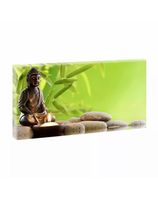 +Buddha- Bild auf Leinwand Kunstdruck Fen