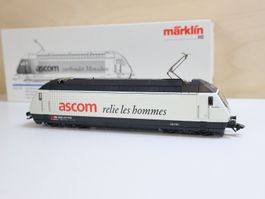 Märklin SBB Re 460 E-Lok "ascom" 34617 Digital - H0