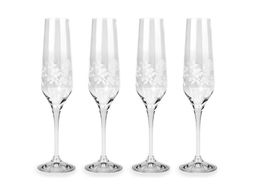 4x Champagnerglas Bunzlau Castle Flute Summer Breeze 195 ml