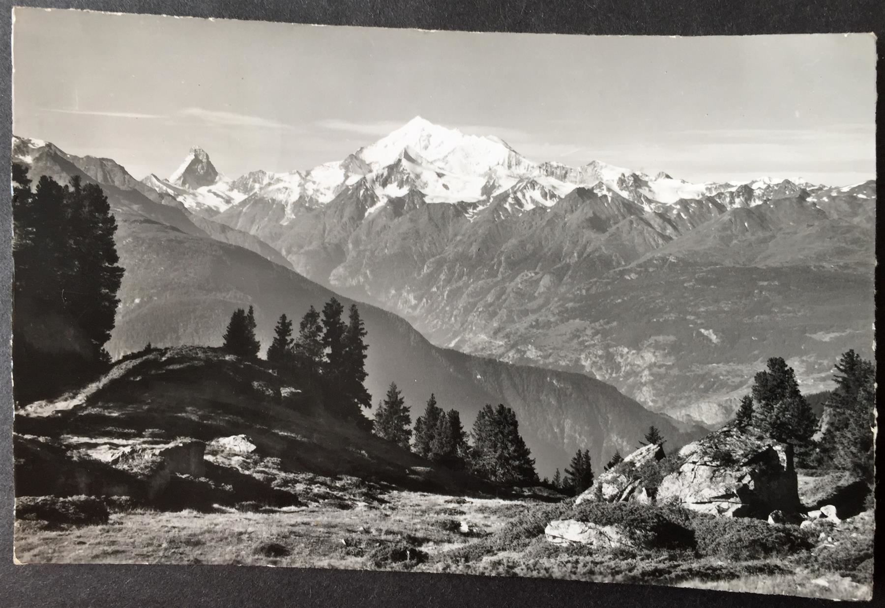 Cartes postales: RIEDERALP Blick vom Riederhorn – D'occasion à Jona par philajona