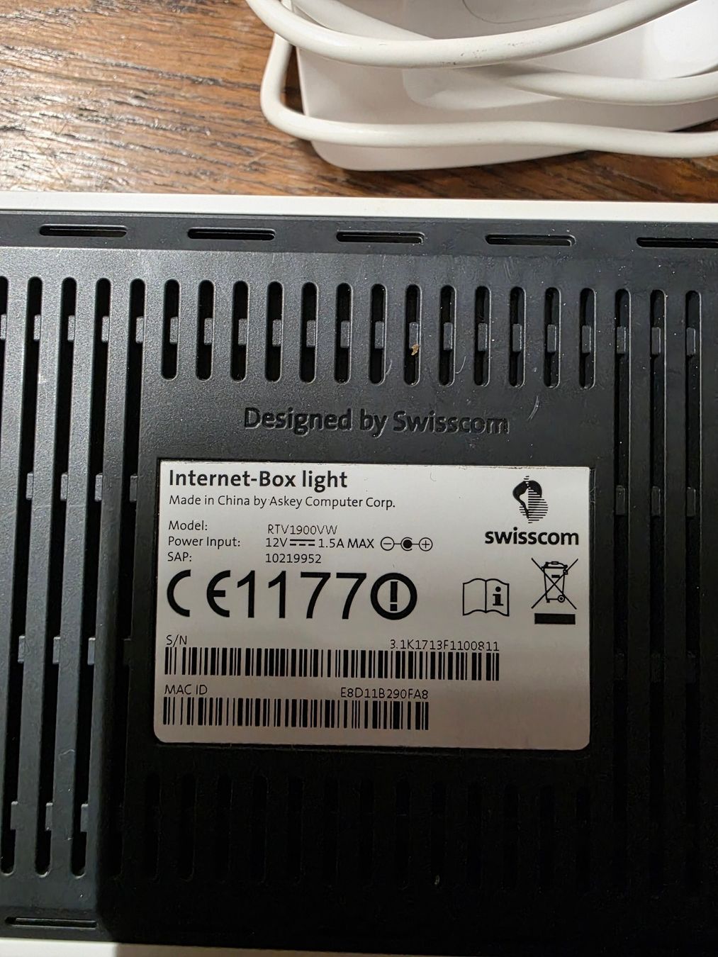 Swisscom Telefoni: Swisscom HD-Phone Davos inkl. Internetbox light – Usato da Pratteln venduto da Oliar164 1