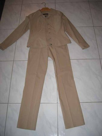Mexx Damen Anzug, Farbe beige, Gr. 36/38