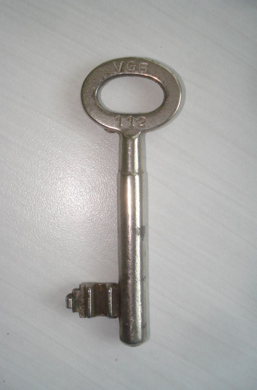 Schlüssel: VGB Bartschlüssel Nr. 112 original – Gebraucht aus Urdorf von Tinplate01