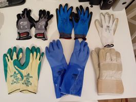 Handschuhe Mix für Haus Garten Handwerk Baustelle XL L NEU