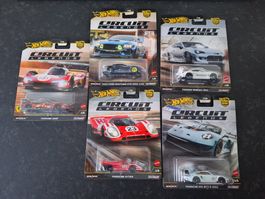 komplettes Set Hot WHeels Premium Circuit Legends 2025
