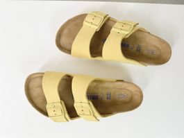 Birkenstock Arizona Sandalen Gelb Grösse 39 Neuwertig