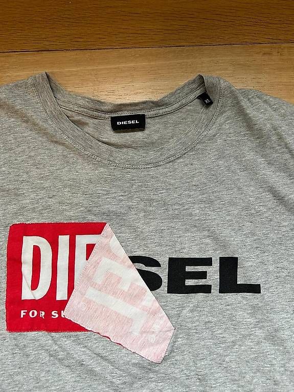 Diesel T-Shirts: Diesel T-Shirt grau – Neu (gemäss Beschreibung) aus Muttenz von anj_2qy5 2