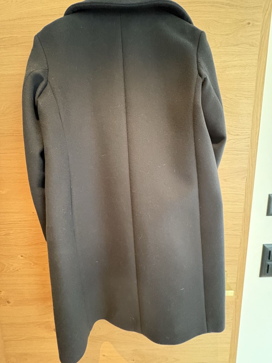 Jil Sander Cappotti: Jil Sander wool coat dark blue – Usato da Zuoz venduto da stumholm 5