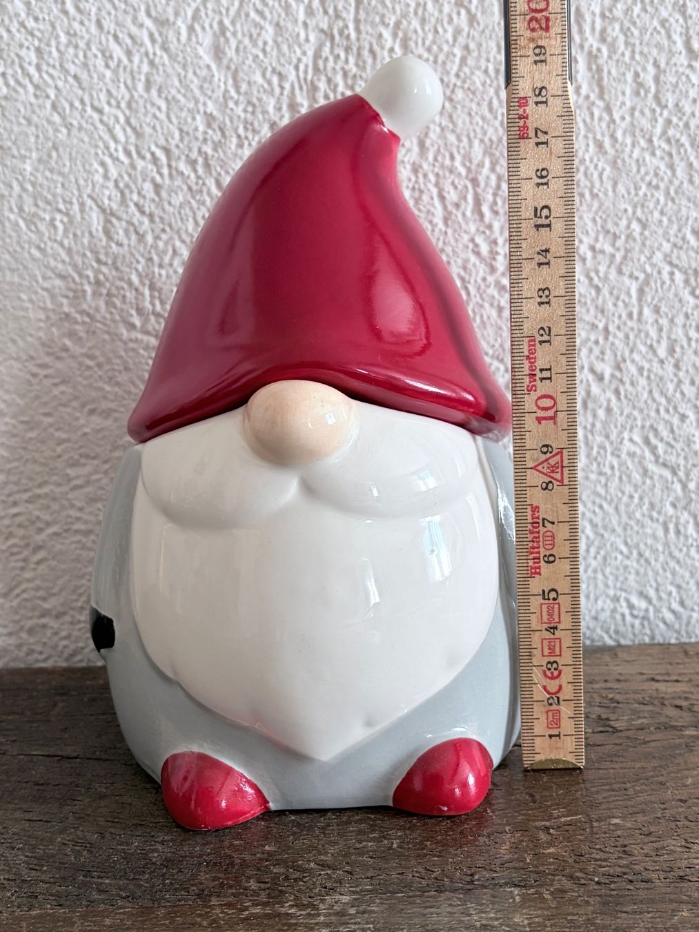 Statuette: Weihnachts-Wichtel Keramikdose mit Deckel – Nuovo e nell'imballaggio originale da Zäziwil venduto da Emlea 5