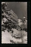 Adelboden, das Parkhotel Bellevue im Sch