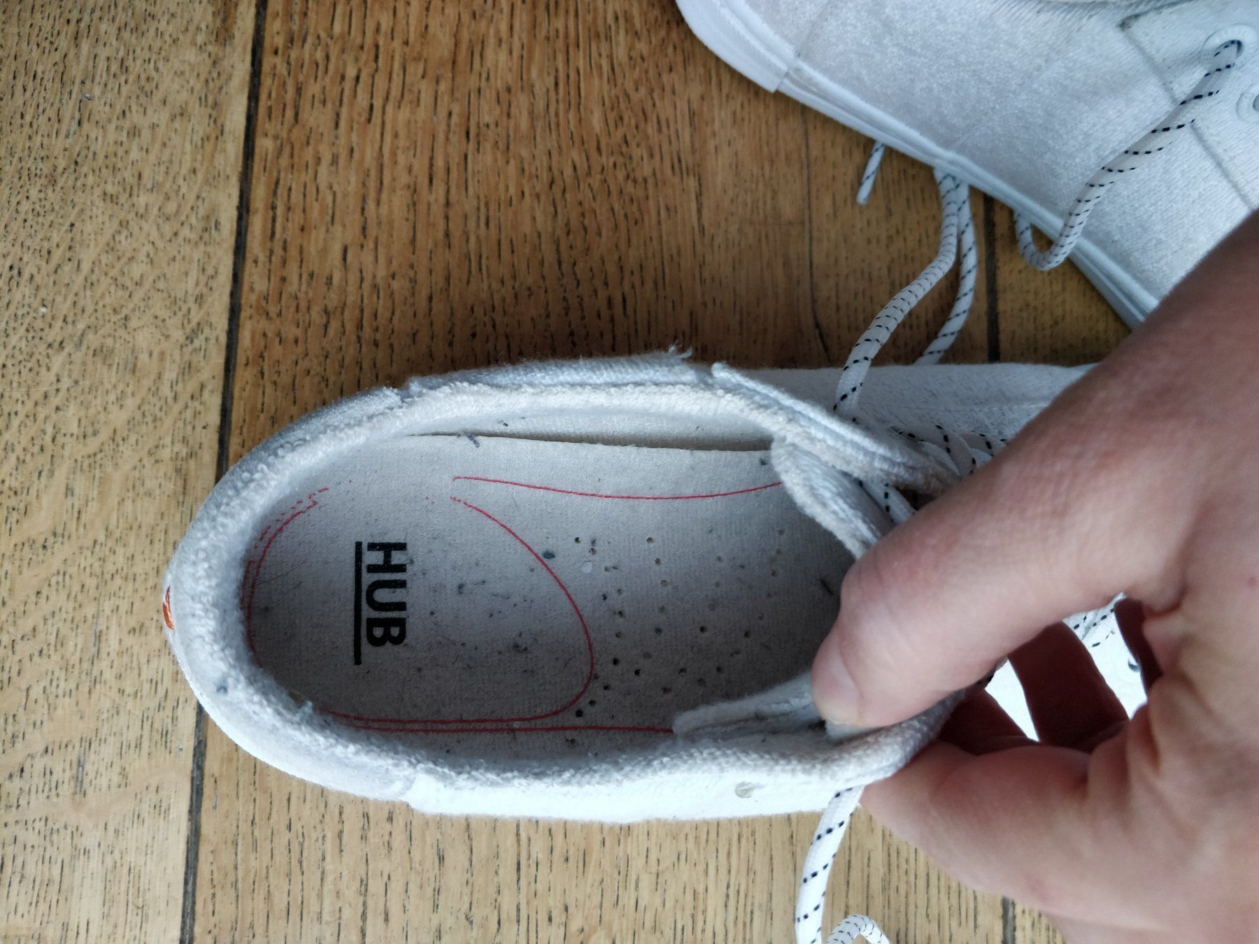 Scarpe da donna: HUB Schuhe weiss Gr. 40 – Nuovo (secondo la descrizione) da Gams venduto da bigwolfi-schnuggel 4