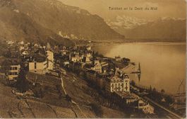 TERRITET et la Dent du Midi - 1916