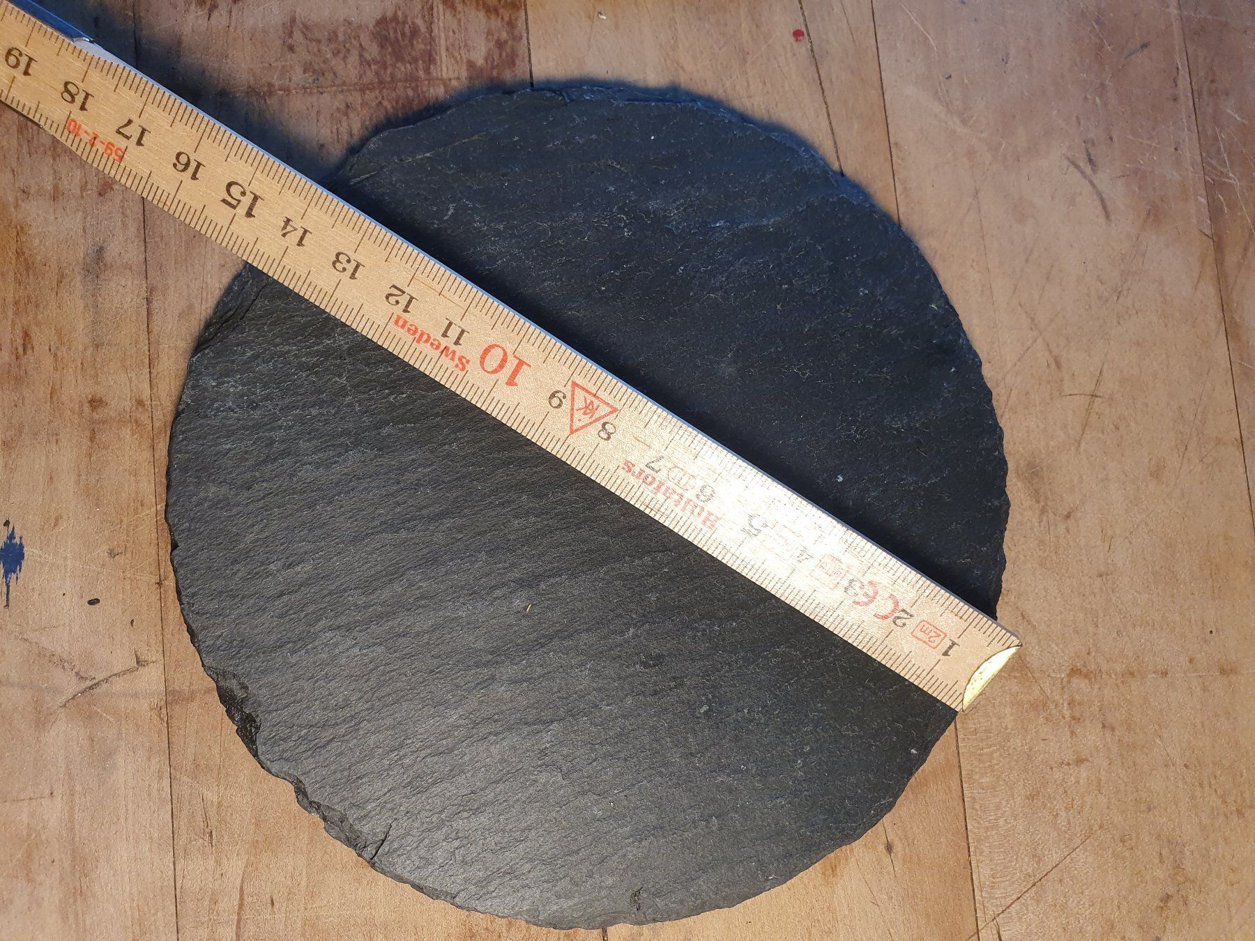 Sottobicchieri: 2 Stk Untersetzer Schiefer 14.5 cm – Usato da Zürich venduto da loosebone 2