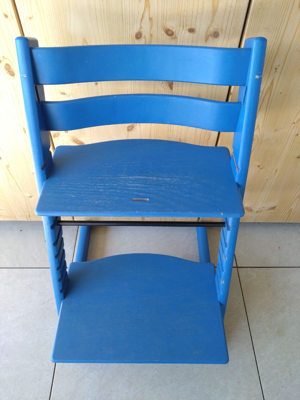 Stokke Seggioloni: Stokke Tripp Trapp in blau – Usato da Schenkon venduto da kkm2