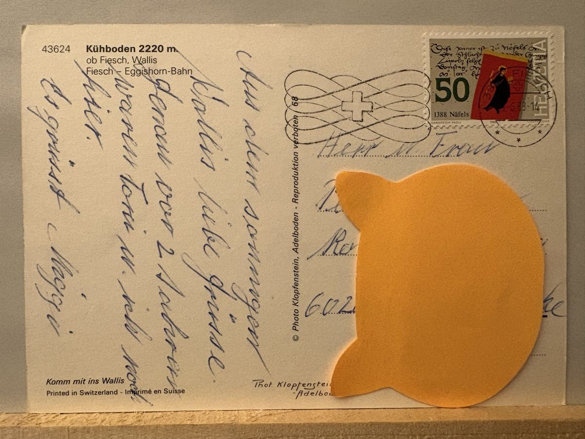 Cartoline postali: AK von Kühboden – Usato da Rümlang venduto da Kartenpost1 1