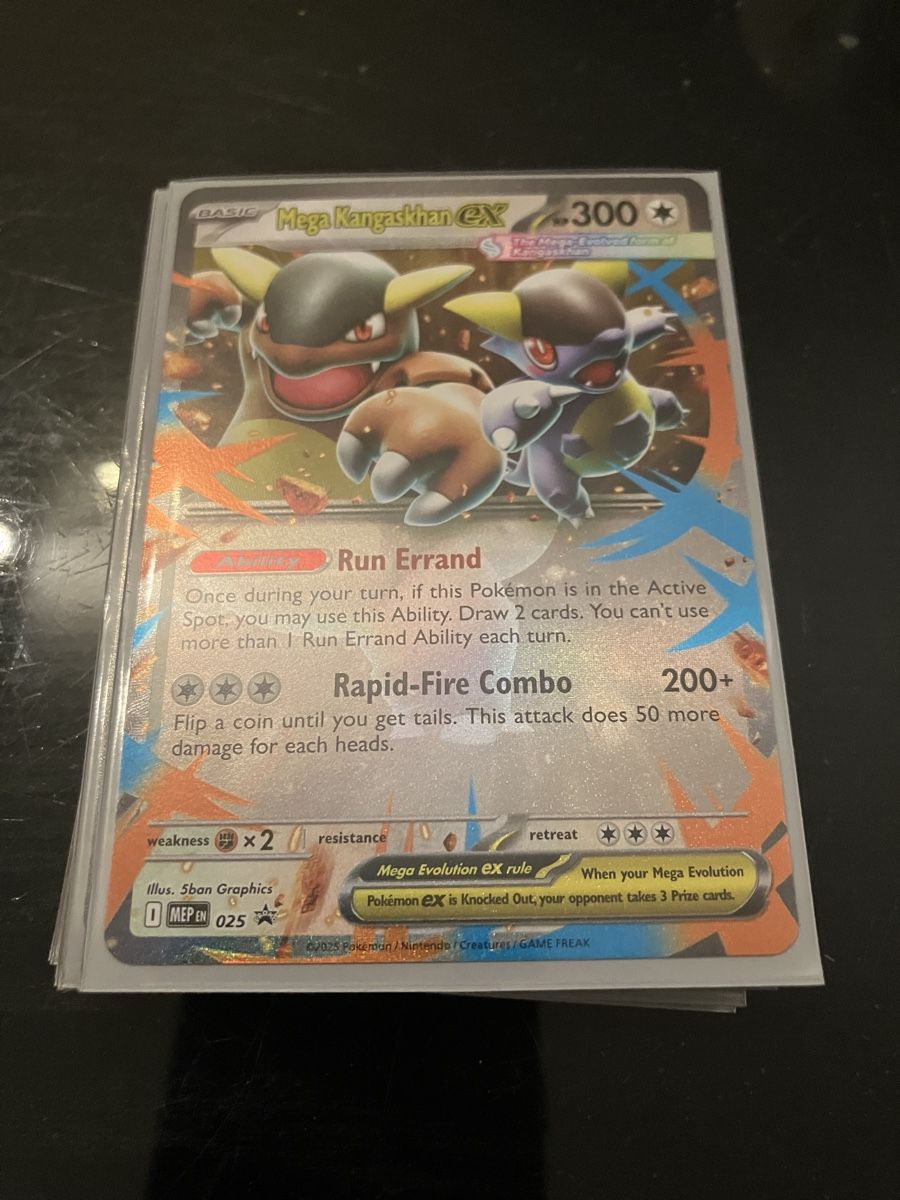 Pokémon Carte collezionabili: Pokemon Mega Kangaskhan ex, Promo, NM, Mega Evolution – Nuovo (secondo la descrizione) da Lyss venduto da Sandera20