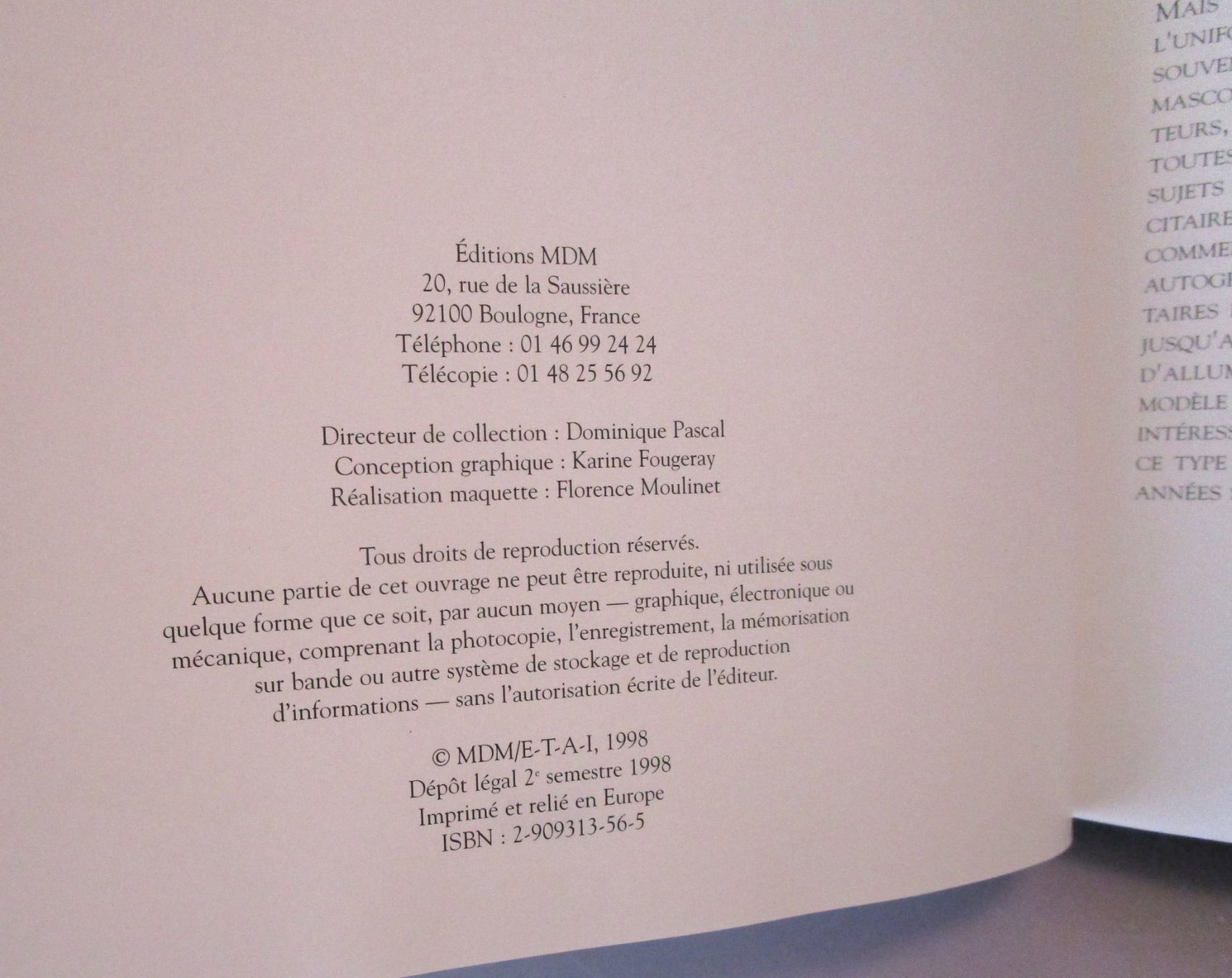 Libri: LIVRE OBJETS DE L'AUTOMOBILE A COLLECTIONNER – Nuovo (secondo la descrizione) da Chêne-Bourg venduto da breno56 2