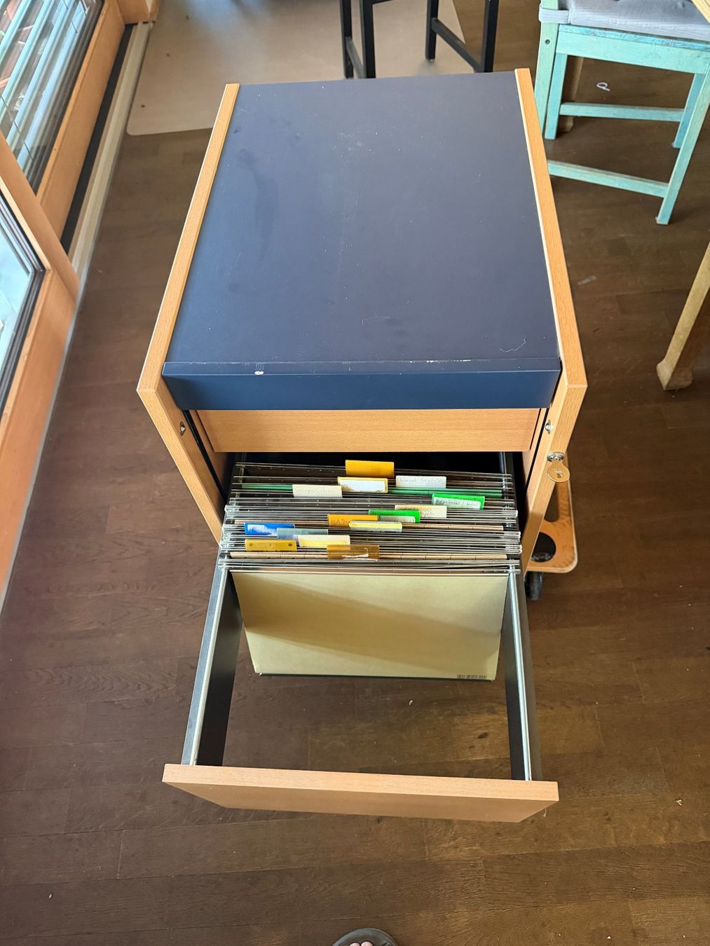 Eléments de bureau: Rollkorpus mit Hängeregister abschliessbar – D'occasion à Forst par stsflyfishing 3