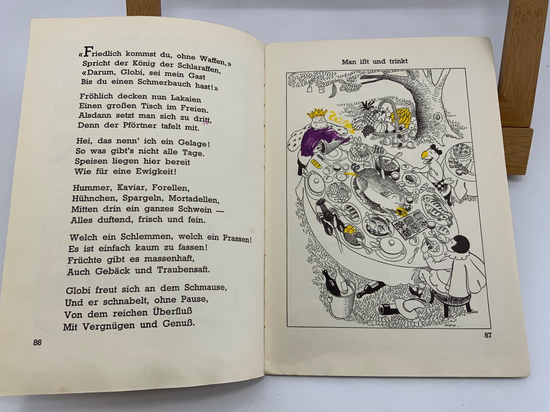 Comics: Globi will ins Schlaraffenland - 1. Auflage – Gebraucht aus Erlach von silvia3235 3