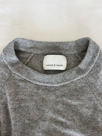 Samsøe Samsøe Kaschmir Strickpullover Grau S