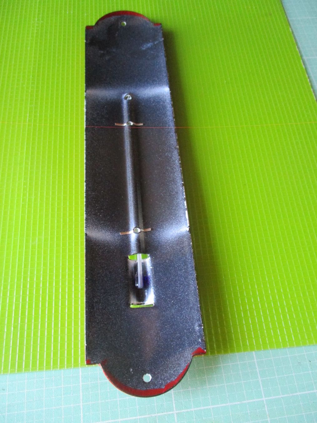Esso Insegne: Esso Thermometer Emailschild ca. 30x6cm Repro – Usato da Ottikon Gossau ZH venduto da hokuspokus 6