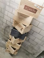 8x verschiedene Holz Kisten / Weinkisten no:004