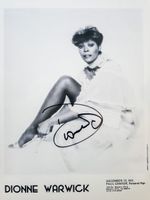 Dionne Warwick - Original Autogramm