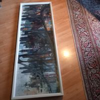 New York Skyline, auf Leinwand 154x54cm