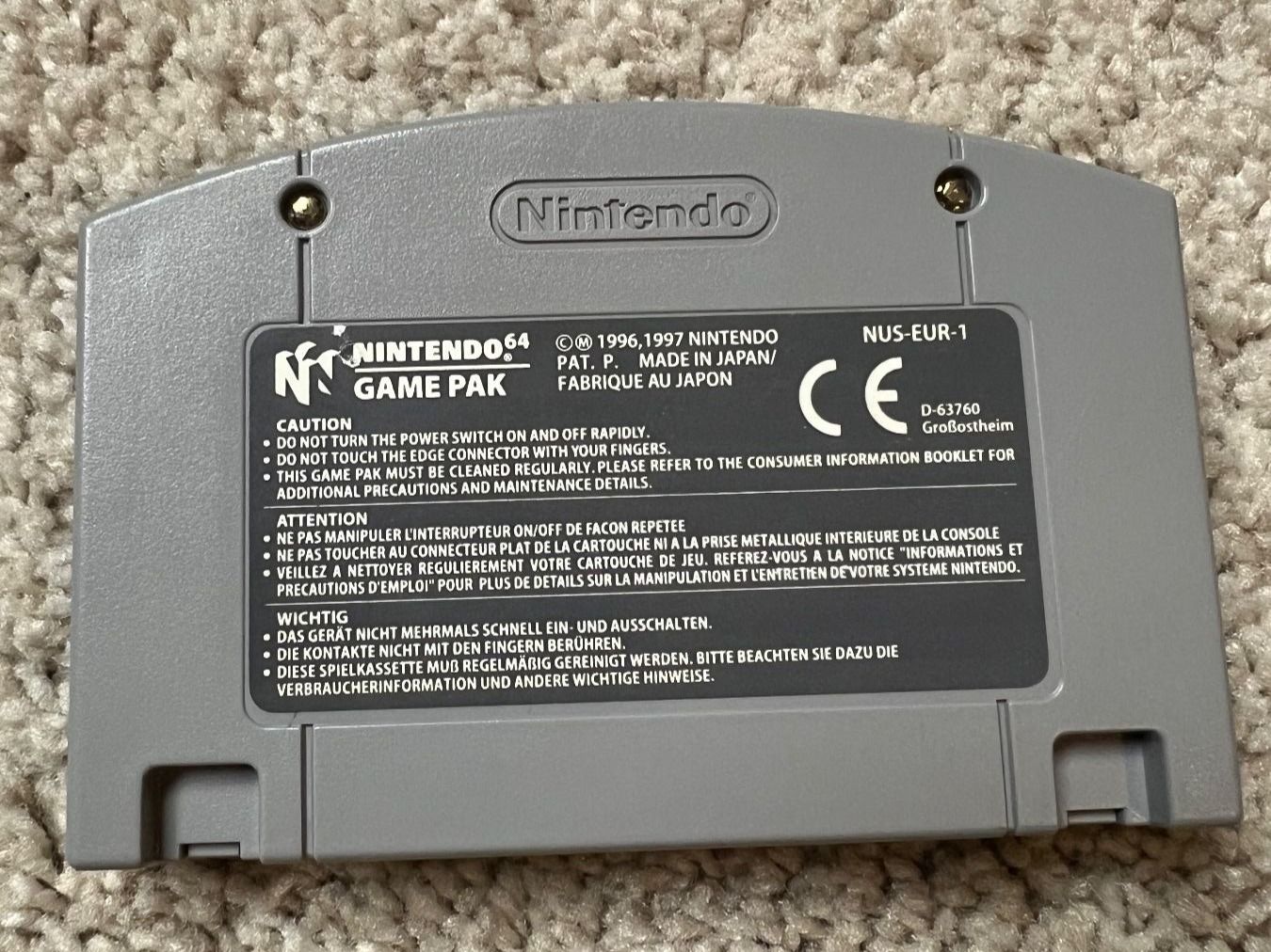 Nintendo Spiele: Mario Party 3 N64 Modul deutsch Klassiker – Gebraucht aus Winkel von RiMa95 1