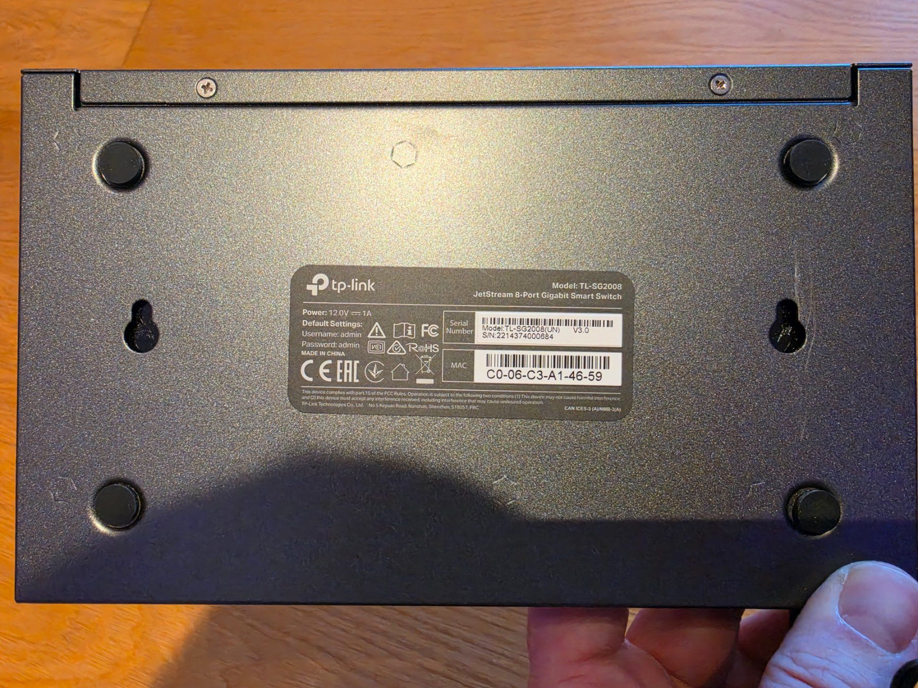 Hub & Switch: TP-Link Netzwerk Switch: TL-SG2008 – Usato da Erlen venduto da Marcel-0906 2