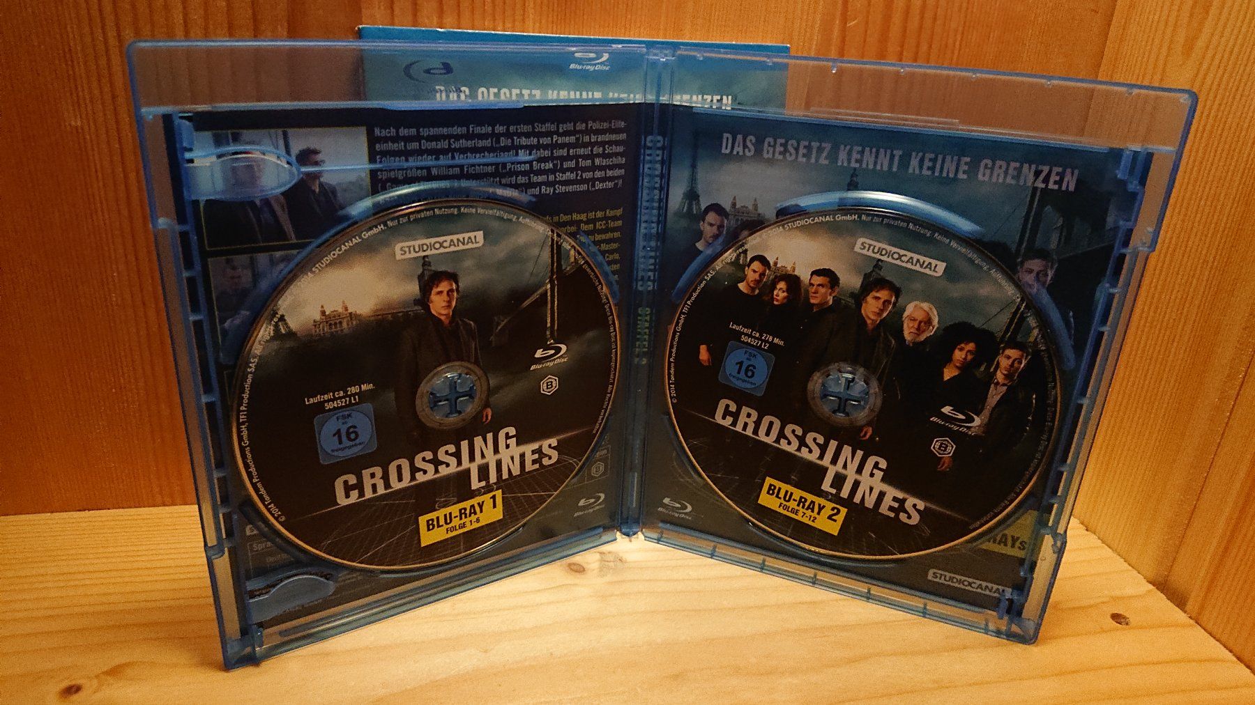 Tutti i DVDs: CROSSING LINES Staffel 2 auf Blu-Ray – Usato da Wilderswil venduto da Exebub 5