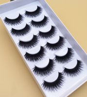 6 Paare künstliche Wimpern (fabrikneu) fake eyelashes