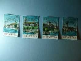 1984 NABA Gedenkmarken W60- W63 ET Voll