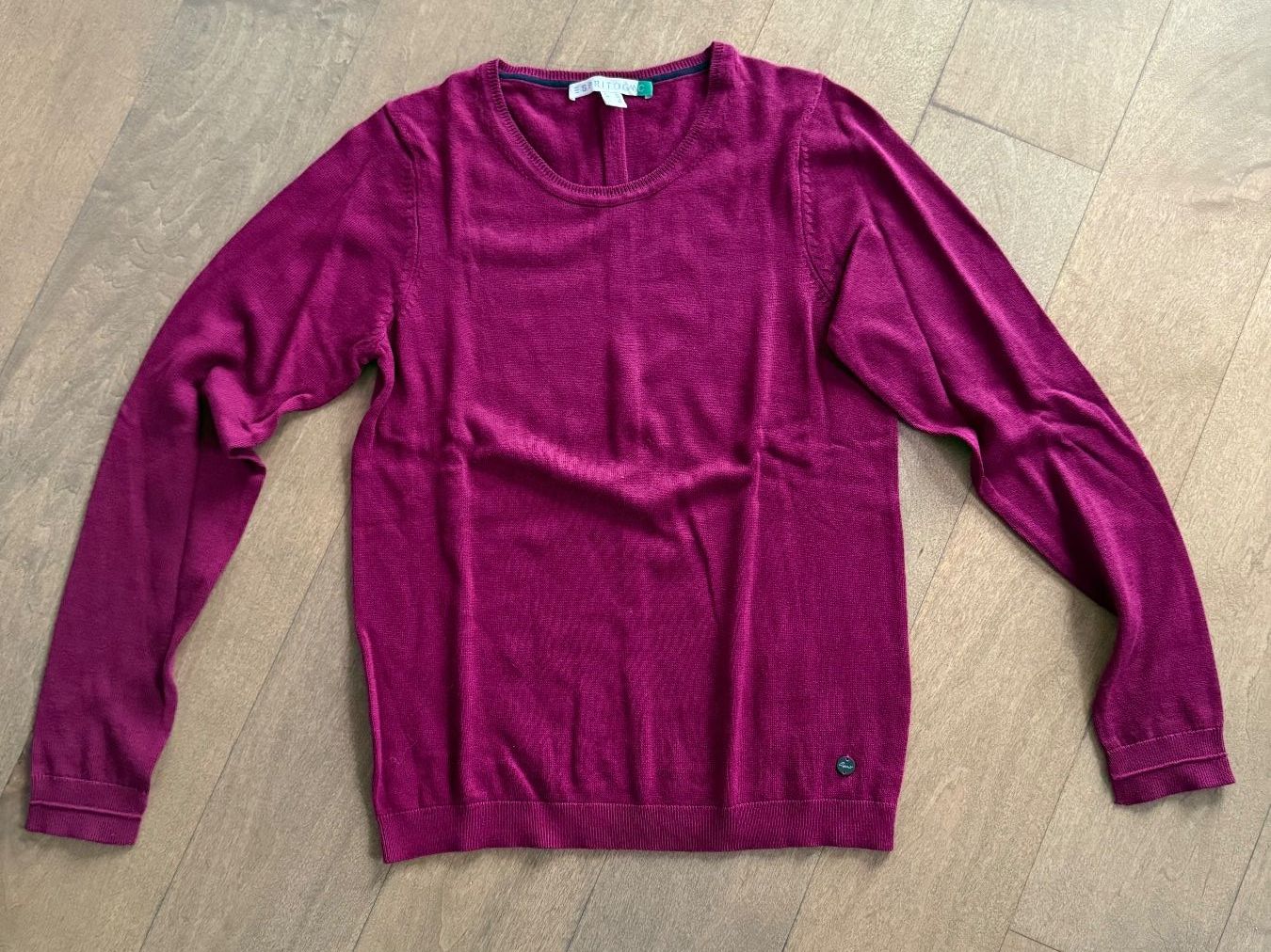 Esprit Maglioni & Felpe: Esprit Organic - beerenfarbiger Strickpulli Gr. XS – Usato da Meilen venduto da kleisi01
