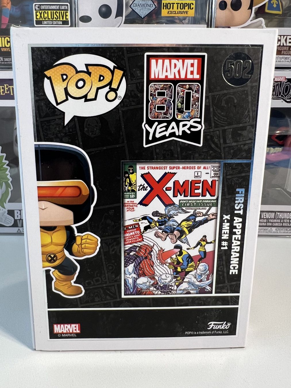 Funko Figuren: Funko POP! Marvel 80ème Anniversaire X-Men Cyclops – Gebraucht aus Le Mouret von perfectbijou 2