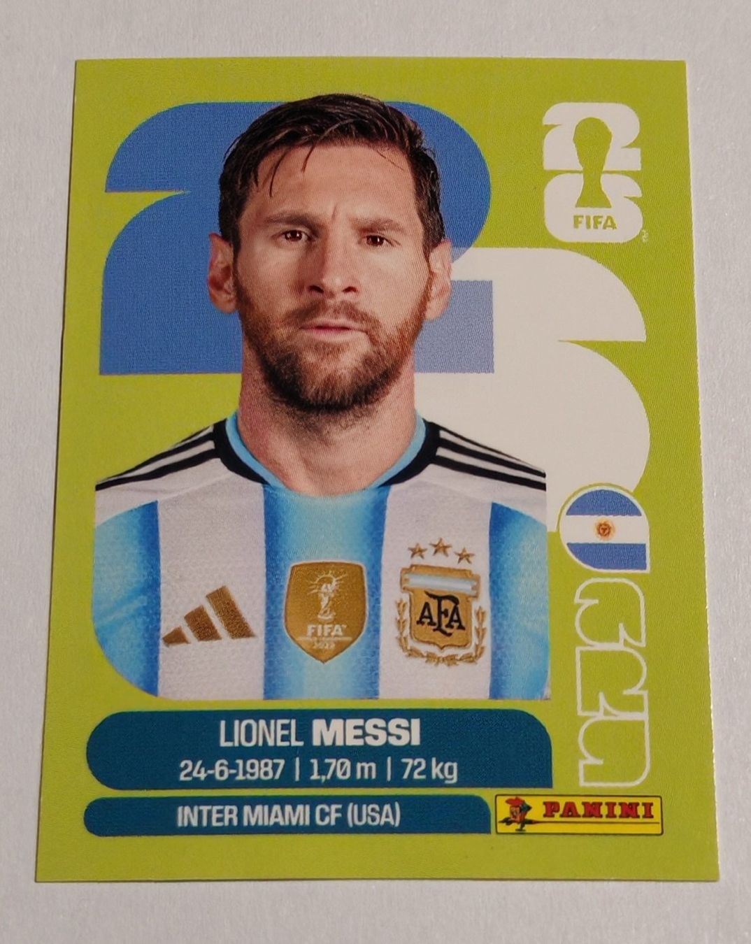 Panini Cartes à collectionner: Lionel Messi - ARG 17 – Neuf (Voir description) à Rietheim par Squaley