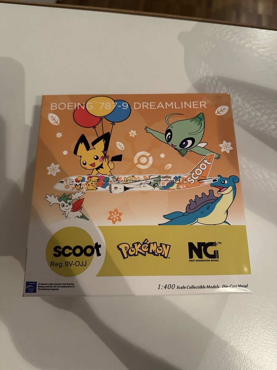 Boeing Kit di modellismo & Modellini statici: Boeing 787-9 Scoot Ng Models 1:400 – Nuovo (secondo la descrizione) da Roggwil TG venduto da Cessna1721 2