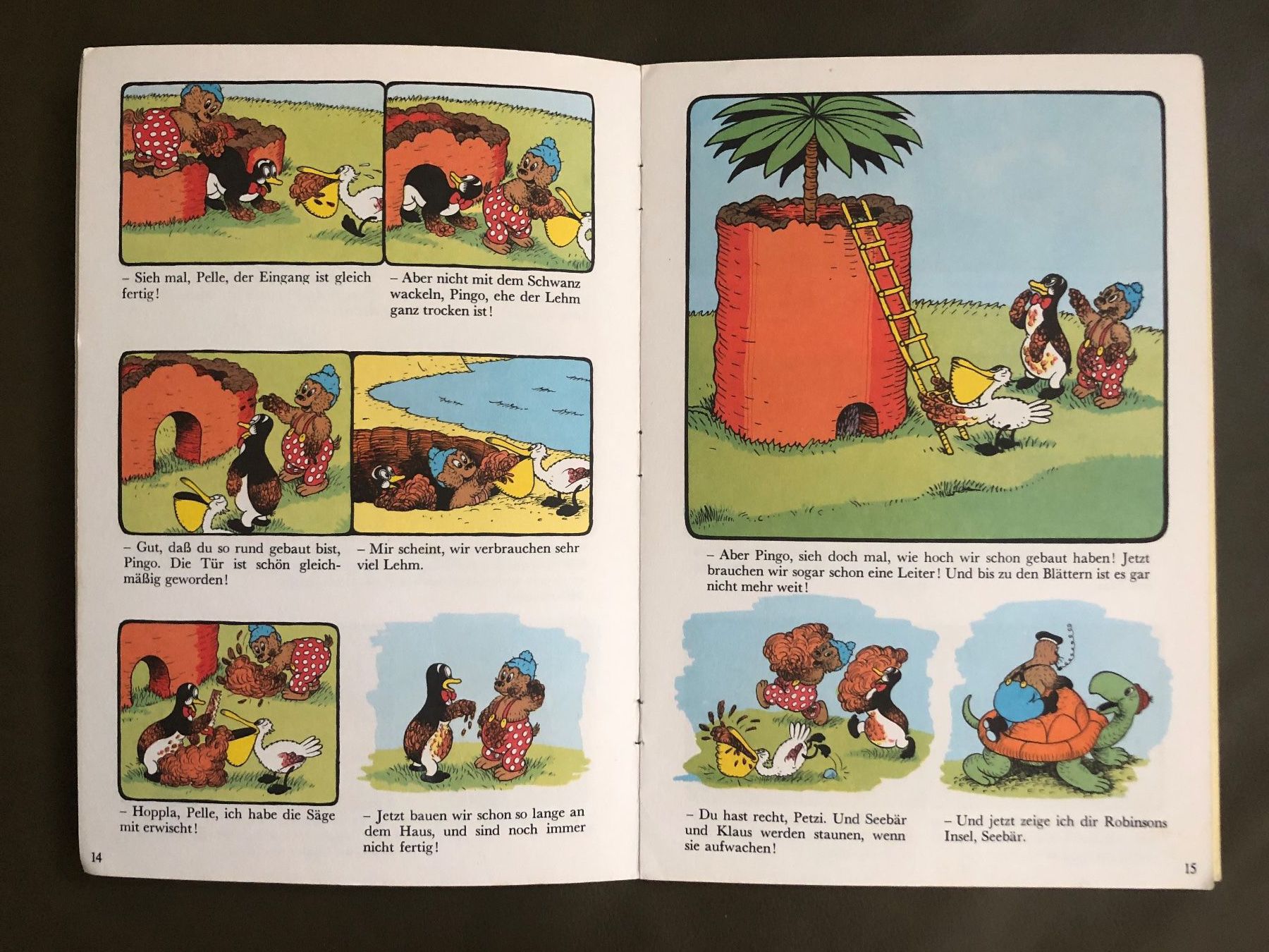 Libri: Buch Petzi auf der Robinson - Insel – Usato da Nunningen venduto da anclaudia 3