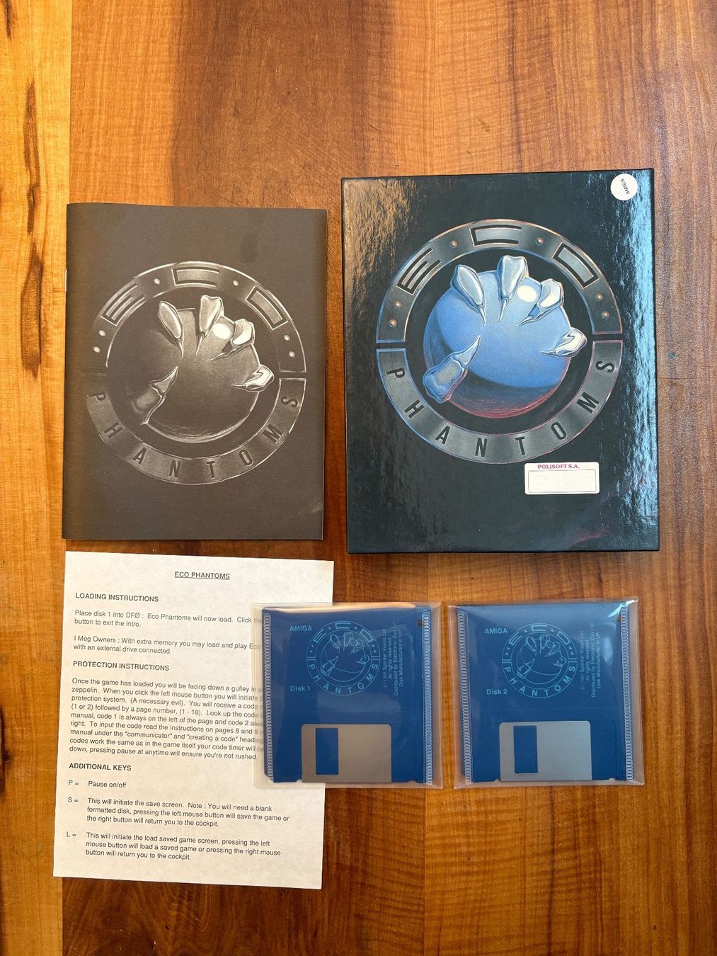 Giochi: Amiga Spiel: Eco Phantoms – Usato da Niederhasli venduto da Manuf0 2