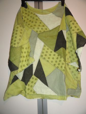 100% LEINEN TUNIKA GR. XL ***