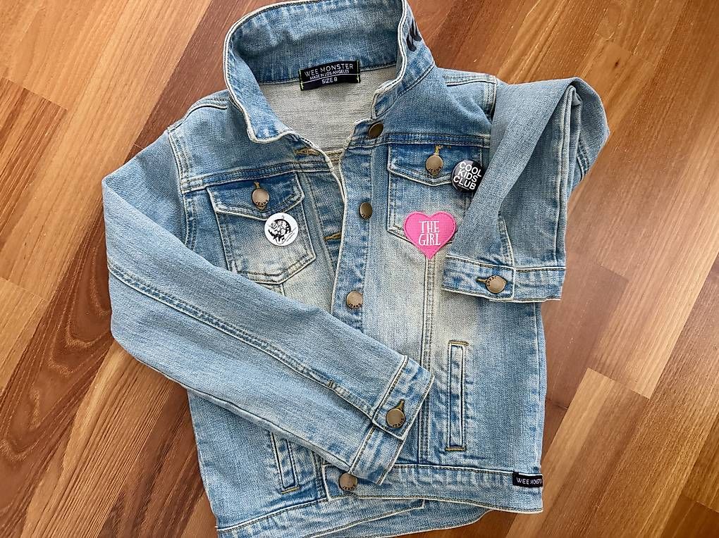 Giacche & Cappotti: Jeansjacke Mädchen Gr. 128 – Usato da Rorschacherberg venduto da Anja_T. 3